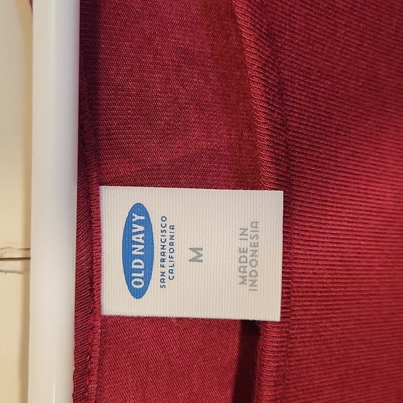 Old Navy Swing Dress Medium Maroon - Picture 3 of 4